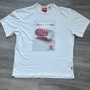 Kith White Coca Cola Graphic Tee